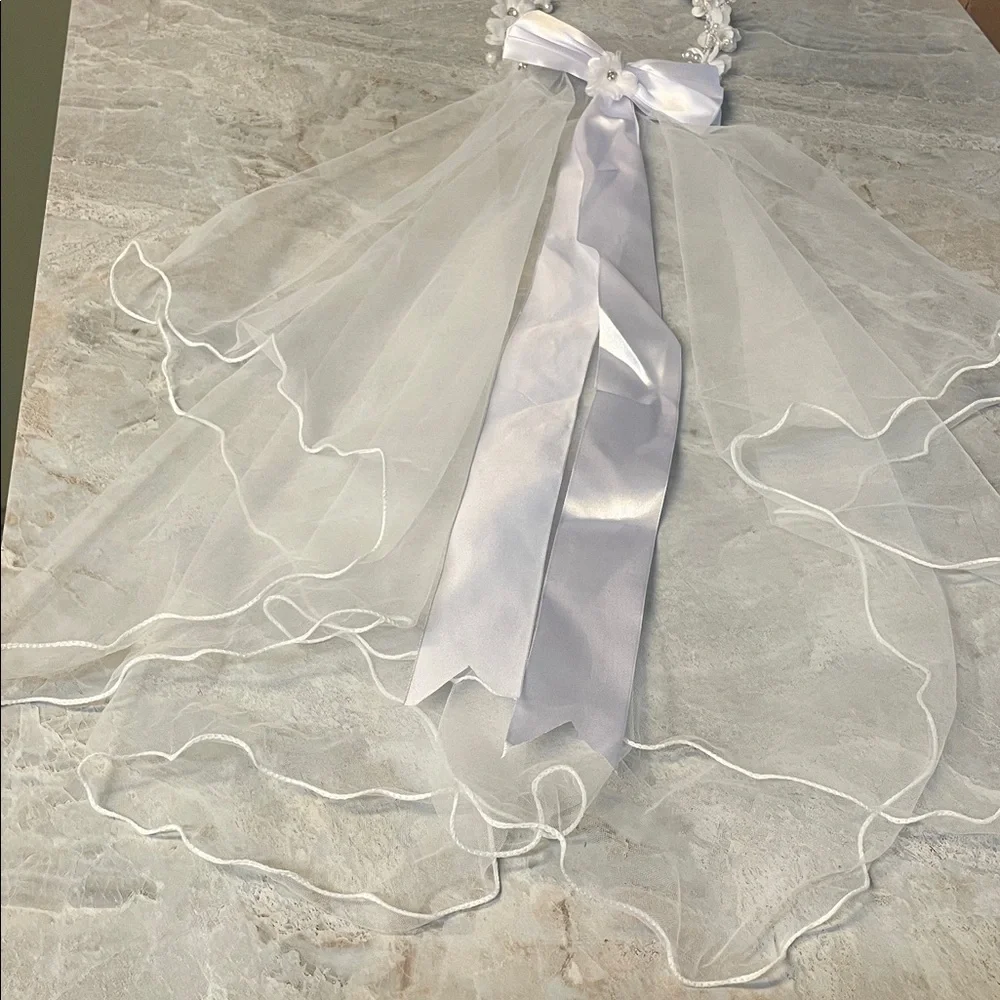 Girls 25” veil
